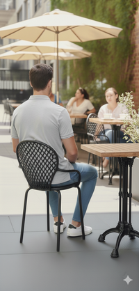 Men Light Grey Solid Polo Neck T-shirt
